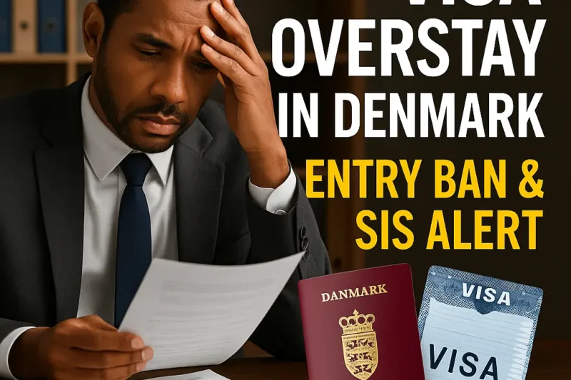 visa overstay in Denmark