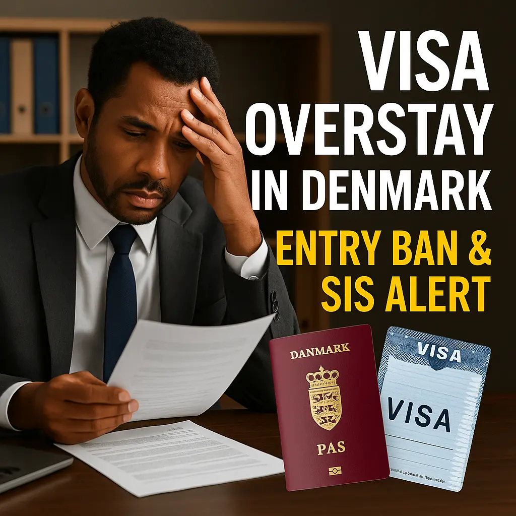 visa overstay in Denmark